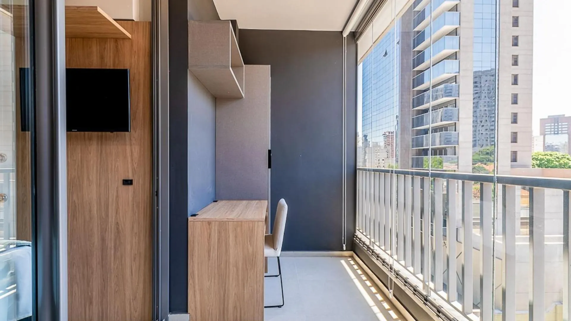 Studios Novissimos Com Piscina No Rooftop E Vista Para O Allianz Parque Sao Paulo Holiday home