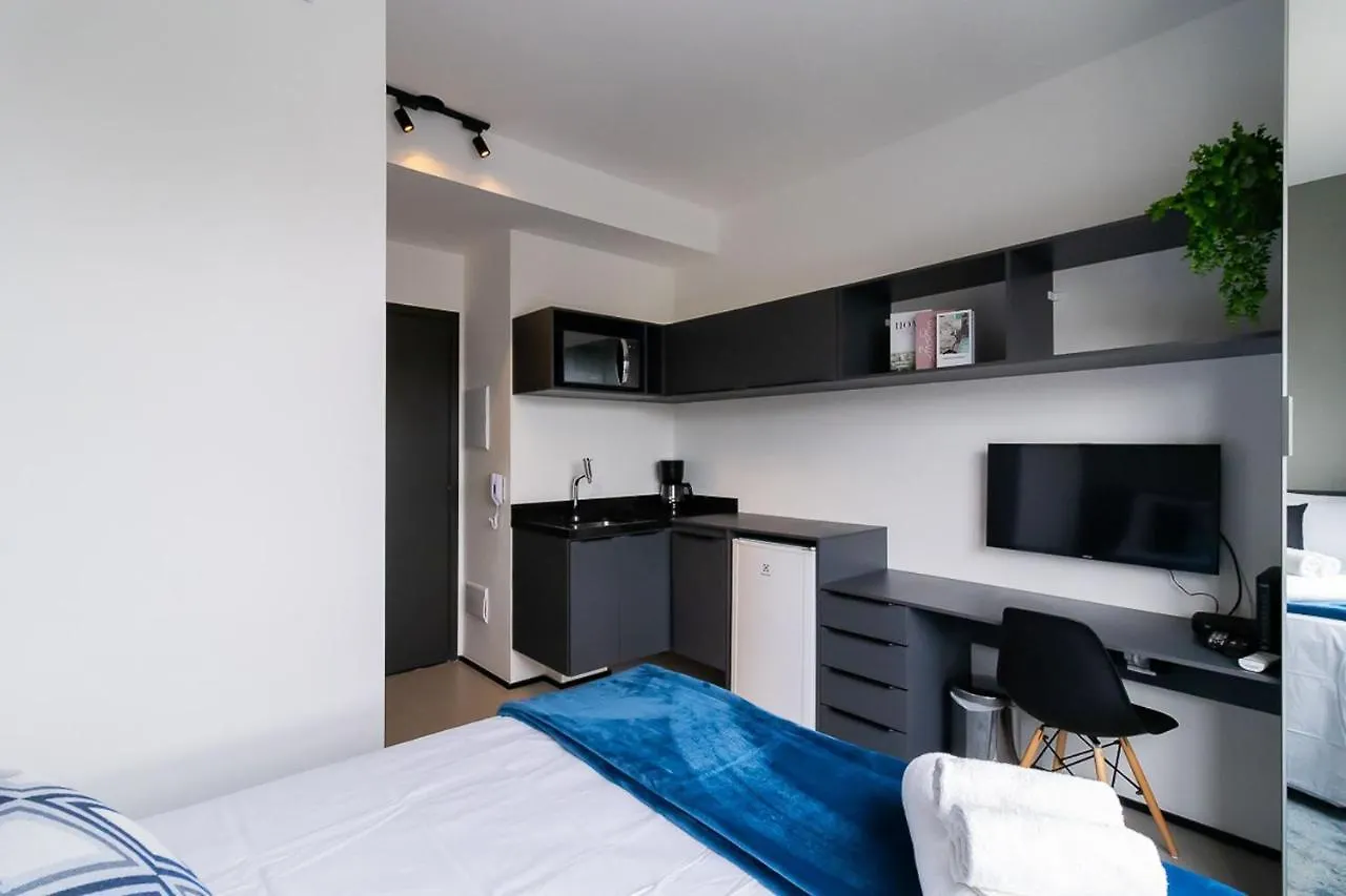 Studios Novissimos Com Piscina No Rooftop E Vista Para O Allianz Parque Sao Paulo Holiday home
